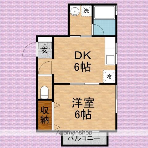 ドミールの間取り写真