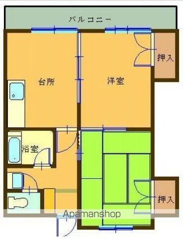 ファミール中村の間取り写真