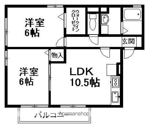長崎市 2階建 築24年の間取り写真