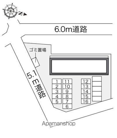 レオパレスグリーンレーベル 210 ｜ 千葉県鎌ケ谷市東初富３丁目9-52（賃貸アパート1K・2階・26.08㎡） その22