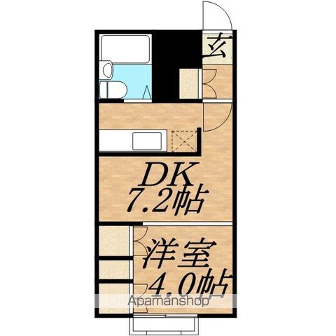 裏参道テラスの間取り写真