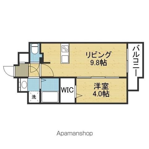 ミラージュパレス天王寺堀越町の間取り写真