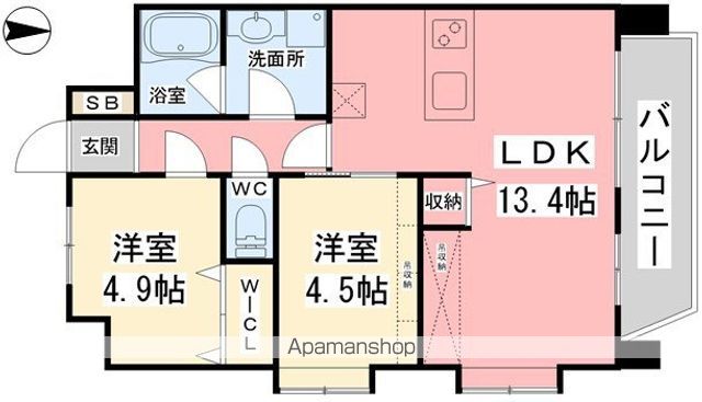 パグロ東署前の間取り写真