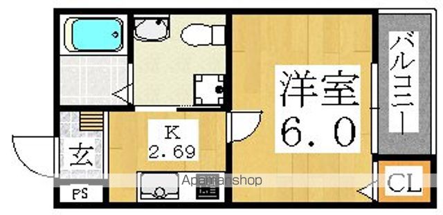 COMODOの間取り写真