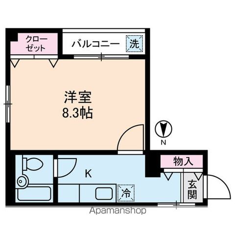 ソレイユ清水の間取り写真