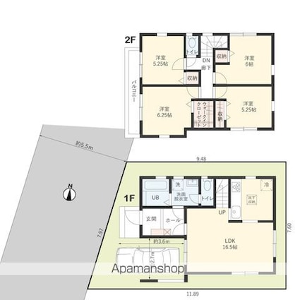 Ｓｕｍａｉ－ｔｏ船橋市薬円台０１[4LDK/89.91m2]の間取図