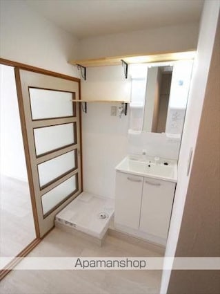 愛媛県松山市宮田町[1K/30.4m2]の洗面所