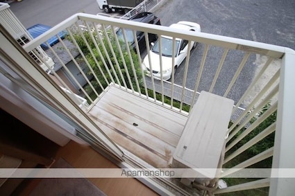 サンシャインパレスＡＢ　Ｂ棟[1K/23.18m2]のバルコニー