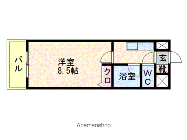 【フルール井上の間取り】