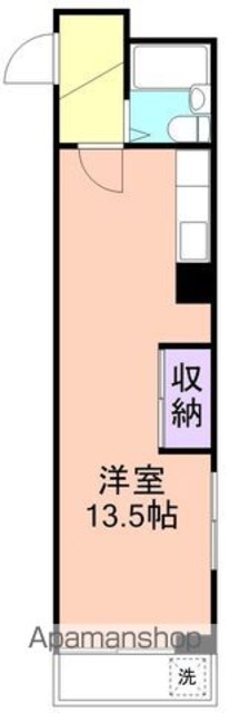 和歌山県和歌山市太田２丁目[1R/33.47m2]の間取図
