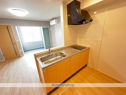 グランディール高屋敷Ｂ棟[1LDK/43.24m2]のキッチン