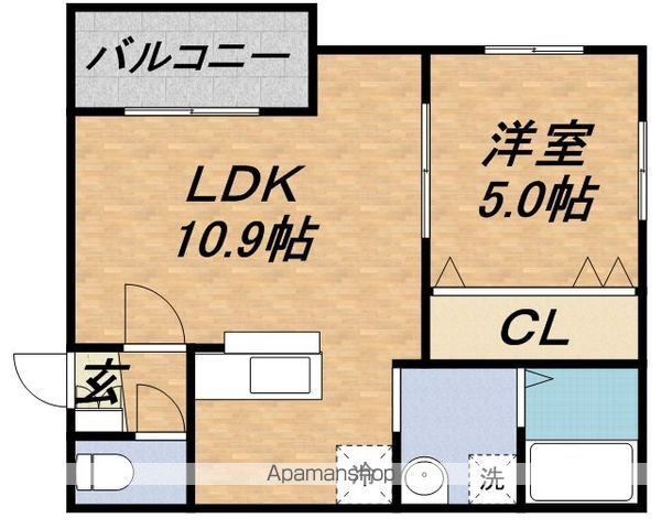 モルティーニ宮の森の間取り写真