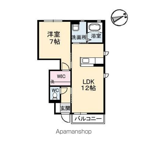 スプリングスの間取り写真
