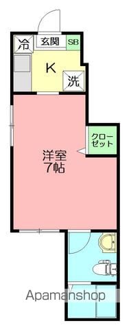 ラ・コリン立場の間取り写真