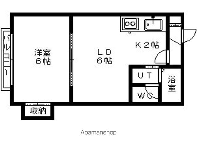 シュヴェルニー北円山の間取り写真