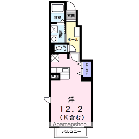 フォンテーヌ鷺沼Ⅲの間取り