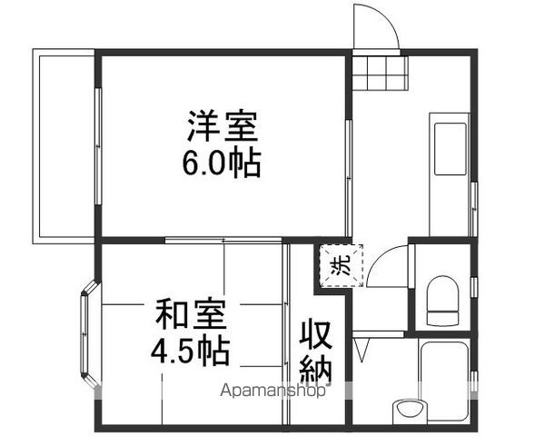 トピア門田屋敷の間取り写真