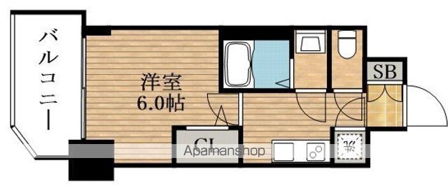 SーRESIDENCE都島LUXの間取り写真