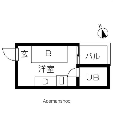 ＴＯＰＲＯＯＭ・新宿の間取り