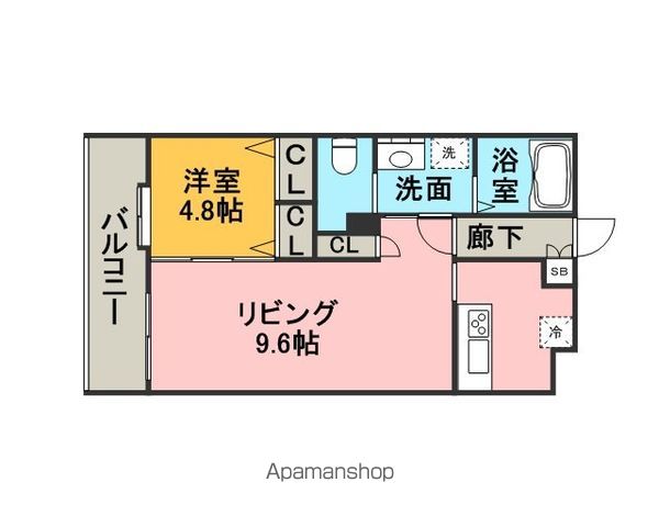 S−FORT筑紫通りの間取り写真