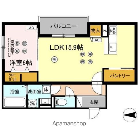 ラルゴ白山通りの間取り写真