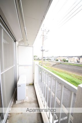 ハイツしんみせ[1R/17.41m2]のバルコニー