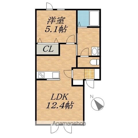 ラ・プレーヌの間取り