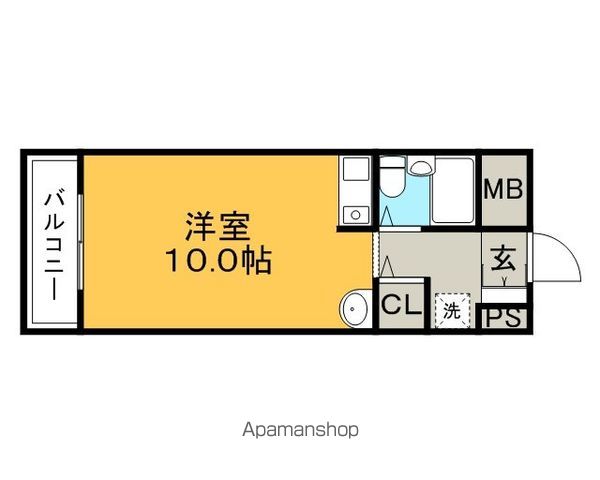 コーポラスＦ１の間取り