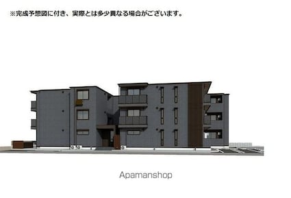 ＶＩＡーＧＲＡＮＤＥ[2LDK/57.86m2]の外観