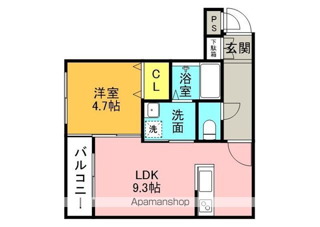 BORN1214の間取り写真