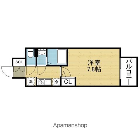 カーサレグラス城東セントラルの間取り写真