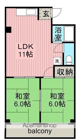第2リバーサイド清水の間取り写真