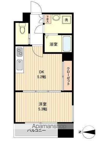LA DOUCEUR片平の間取り写真