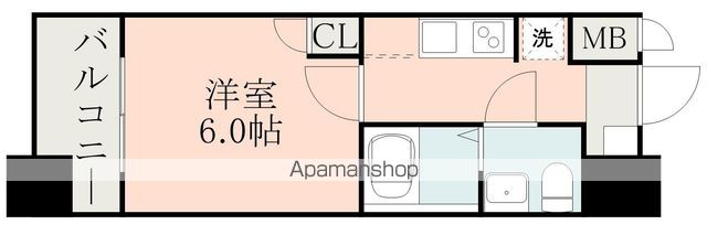 S−RESIDENCE照国ASCENTの間取り写真