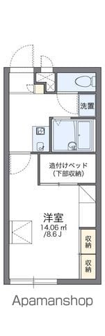 レオパレス湖北の間取り写真