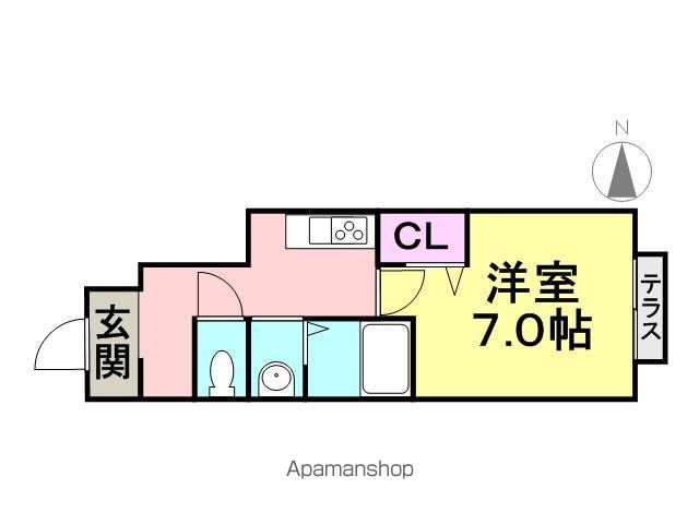 ヴェルドミール園田の間取り写真