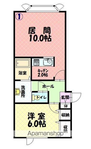 レストクローヴの間取り写真