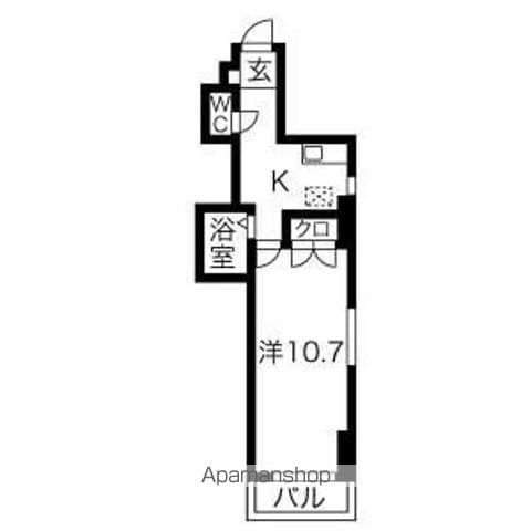 ライジング泉の間取り写真