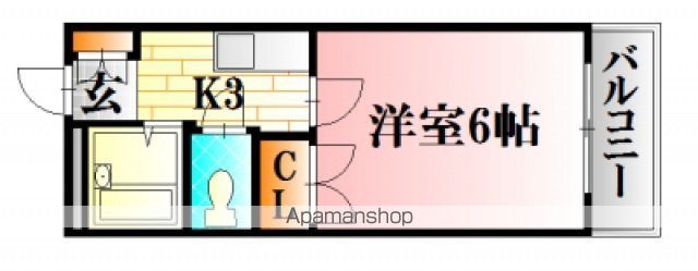 第二大下ビルの間取り写真