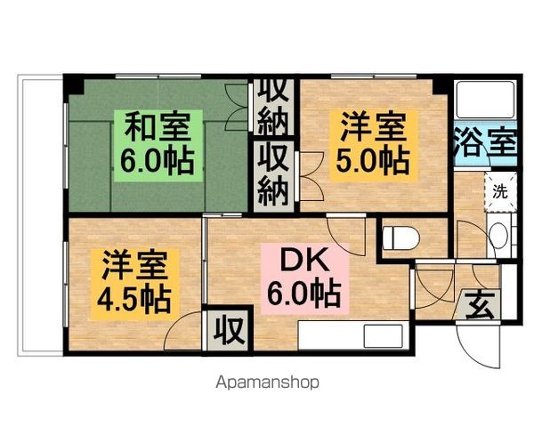 ラミューズの間取り写真