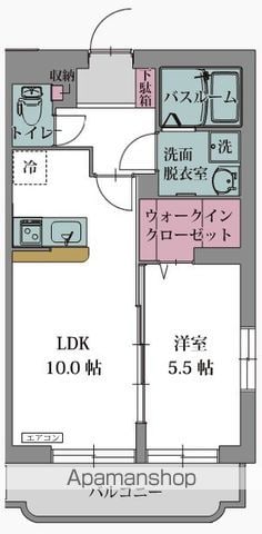 アングルスの間取り写真