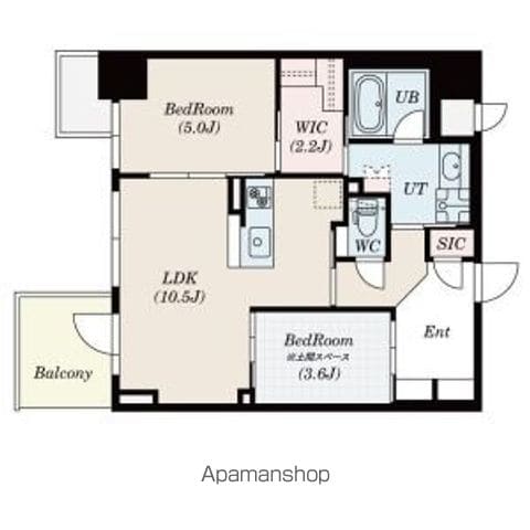SーRESIDENCE福島DIVERSEの間取り写真