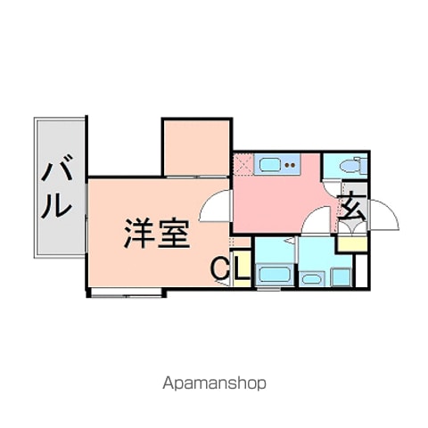 アクタス薬院大通りの間取り写真