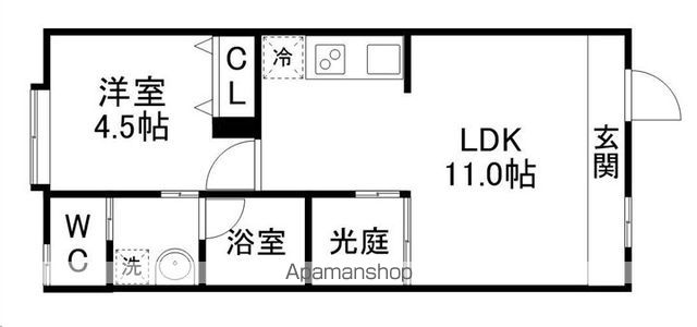 LAND新田東の間取り写真