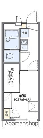 レオパレスコーポ柴又の間取り