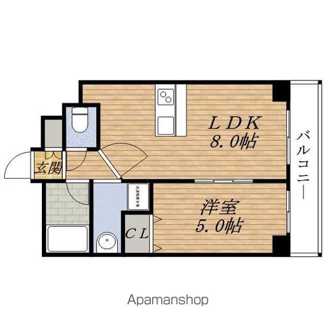 CITY SPIRE十三東の間取り写真