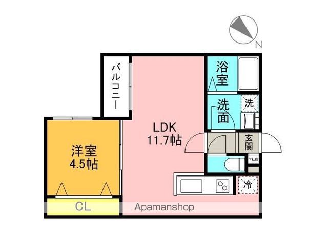 LEIA麻生の間取り写真
