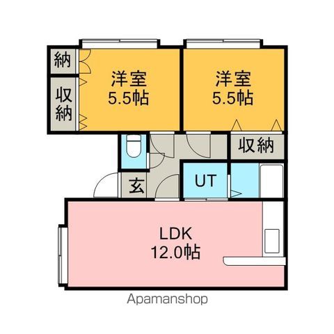 ブロス510の間取り写真