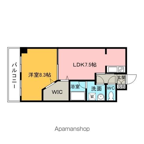 アミティエ博多駅南の間取り