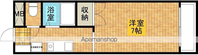 R・マンションの間取り写真